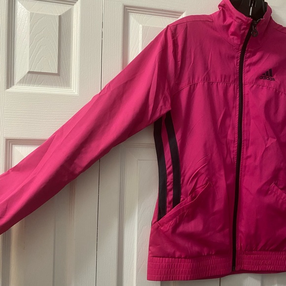 Adidas Pink Women’s XS Jacket Windbreaker - Picture 3 of 10